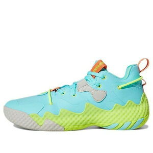 adidas �A�f�B�_�X �����Y �X�j�[�J�[ �yadidas Harden Volume 6 'Pulse Aqua Solar Yellow' GV8703�z �T�C�Y US_M_4.5