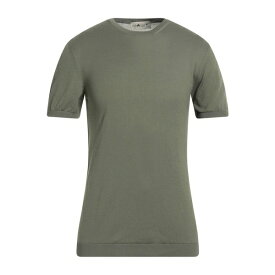 【送料無料】 アイリッシュ クローン メンズ ニット&セーター アウター Sweaters Military green
