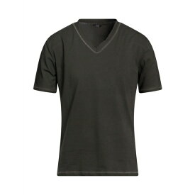 【送料無料】 エイチエスアイオー メンズ Tシャツ トップス T-shirts Dark green