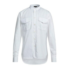 【送料無料】 エイチエスアイオー メンズ シャツ トップス Shirts White