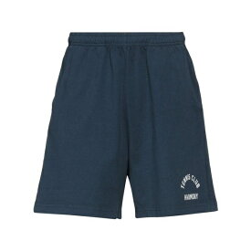 【送料無料】 ハーモニー パリ メンズ カジュアルパンツ ボトムス Shorts & Bermuda Shorts Navy blue