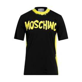 【送料無料】 モスキーノ メンズ Tシャツ トップス T-shirts Black