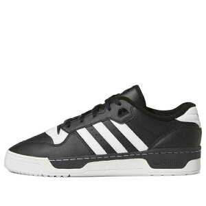 adidas �A�f�B�_�X �����Y �X�j�[�J�[ �yadidas Rivalry Low 'Black White' FZ6327�z �T�C�Y US_M_4
