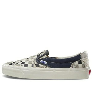 Vans �o���Y �����Y �X�j�[�J�[ �yVans Classic Slip-On LX 'Bricolage Pack - Ebony' VN0A45JXVM1�z �T�C�Y US_M_4