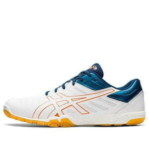 ASICS �A�V�b�N�X �����Y �X�j�[�J�[ �yASICS Attack Excounter 2 'White Blue Orange' 1073A002-103�z �T�C�Y US_8(26.0cm)