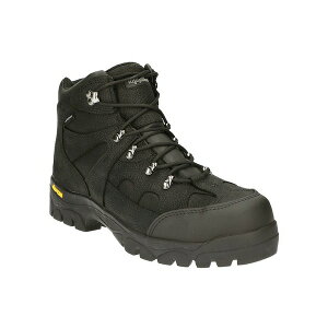 tbWEFA Y u[c V[Y Men's EnduraMax Boot - Waterproof Leather Work Boots with Vibram Outsole, and Composite Toe for Cold Weather Black