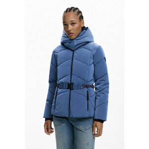 fWOA fB[X WPbgu] AE^[ Women's Short iridescent padded jacket Light blue