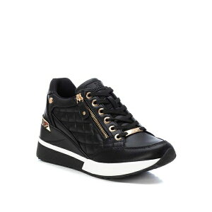 LV^C fB[X Xj[J[ V[Y Women's Wedge Sneakers By XTI Black