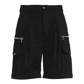 【送料無料】 バルマン メンズ カジュアルパンツ ボトムス Shorts & Bermuda Shorts Black