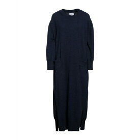 【送料無料】 バリー レディース ワンピース トップス Midi dresses Midnight blue