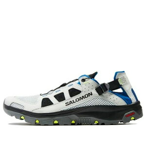SALOMON �T������ �����Y �X�j�[�J�[ �ySALOMON Techamphibian 5 'White Black Blue' 471138�z �T�C�Y US_7(25.0cm)