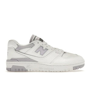 New Balance �j���[�o�����X ���f�B�[�X �X�j�[�J�[ �yNew Balance 550 White Lilac (Women's)�z �T�C�Y US_6.5(23.5cm) White/Grey Violet