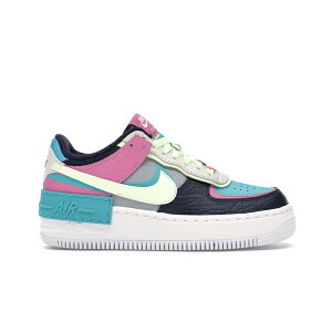 Nike �i�C�L ���f�B�[�X �X�j�[�J�[ �yNike Air Force 1 Low Shadow Barely Volt Oracle Aqua (Women's)�z �T�C�Y US_W_10.5 Light Smoke Grey/Barely Volt-Oracle Aqua