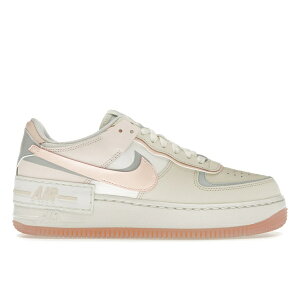 Nike �i�C�L ���f�B�[�X �X�j�[�J�[ �yNike Air Force 1 Low Shadow Coconut Milk Crimson Tint (Women's)�z �T�C�Y US_5(22.0cm) Coconut Milk/Light Silver/Sail/Crimson Tint