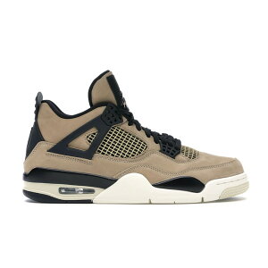 Jordan �W���[�_�� ���f�B�[�X �X�j�[�J�[ �yJordan 4 Retro Fossil (Women's)�z �T�C�Y US_W_10.5 Mushrom/Multi-Color-Black-Fossil-Pale Ivory