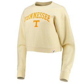 リーグカレッジエイトウェア レディース パーカー・スウェットシャツ アウター Tennessee Volunteers League Collegiate Wear Women's Classic Campus Corded Timber Sweatshirt Cream
