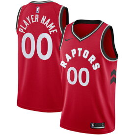 ナイキ メンズ ユニフォーム トップス Toronto Raptors Nike 2020/21 Swingman Custom Jersey Icon Edition Red