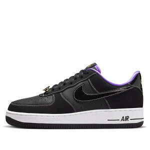 Nike �i�C�L �����Y �X�j�[�J�[ �yNike Air Force 1 Low '07 LV8 EMB 'World Champ - Lakers' DR9866-001�z �T�C�Y US_M_15