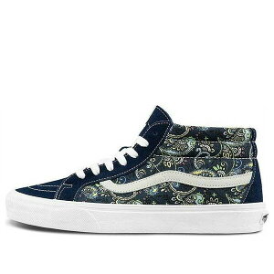Vans �o���Y �����Y �X�j�[�J�[ �yVans Sk8-Mid Reissue 'Paisley - Dress Blues' VN0A391FITN�z �T�C�Y US_M_4