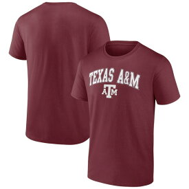 ファナティクス メンズ Tシャツ トップス Texas A&M Aggies Fanatics Branded Campus TShirt Maroon
