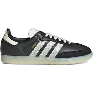 adidas �A�f�B�_�X ���f�B�[�X �X�j�[�J�[ �yadidas Samba Ruffle Stripes Pack Black Off White (Women's)�z �T�C�Y US_W_10.5 Carbon/Off White/Core Black