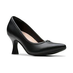 N[NX fB[X Xb|E[t@[ V[Y Women's Kataleyna West Slip-On Pumps Black Leather
