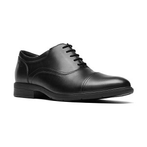 N[NX Y hXV[Y V[Y Men's Steadwell Lace Up Dress Shoe Black leather