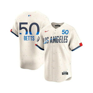 iCL Y Vc gbvX Men's Mookie Betts Cream Los Angeles Dodgers City Connect Limited Player Jersey Cream