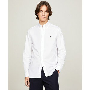 g~[ qtBK[ Y Vc gbvX Men's Regular-Fit Stretch Poplin Button-Down Shirt White