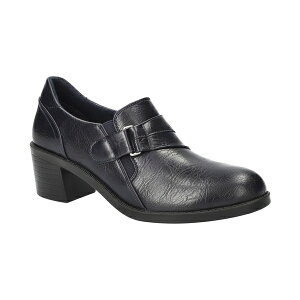 C[W[Xg[g fB[X Xb|E[t@[ V[Y Lavelle Women's Comfort Block-Heel Slip-On Shooties Navy