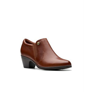 N[NX fB[X Xb|E[t@[ V[Y Emily 2 Reyna Cushioned Slip On Booties Tan Leather