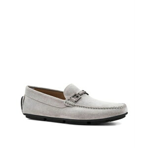 u[m}O Y Xb|E[t@[ V[Y Men's Taso Slip On Loafers Light gray suede