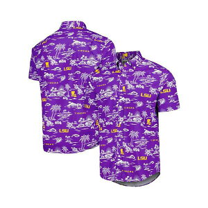 CXv[i[ Y Vc gbvX Men's Purple LSU Tigers Classic Button-Down Shirt Purple