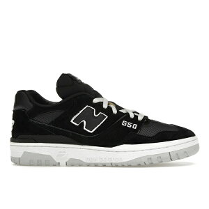 New Balance �j���[�o�����X �����Y �X�j�[�J�[ �yNew Balance 550 Suede Perforated Leather Black White�z �T�C�Y US_7.5(25.5cm) Black/White