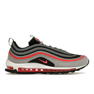 Nike �i�C�L �����Y �X�j�[�J�[ �yNike Air Max 97 Wolf Grey Radiant Red�z �T�C�Y US_6.5(24.5cm) Wolf Grey/Radiant Red-Black-White