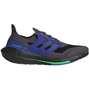 adidas AfB_X Y Xj[J[ yadidas Ultra Boost 21 Grey Sonic Inkz TCY US_12(30.0cm) Grey Five/Core Black/Screaming Green