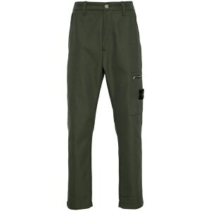 �X�g�[���A�C�����h �����Y �J�W���A���p���c �{�g���X Compass-badge trousers Green