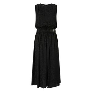 �s���R ���f�B�[�X �����s�[�X �g�b�v�X Belted-waist sleeveless dress Black