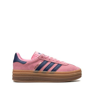 �A�f�B�_�X ���f�B�[�X �X�j�[�J�[ �V���[�Y Gazelle bold pink glow sneakers Pink