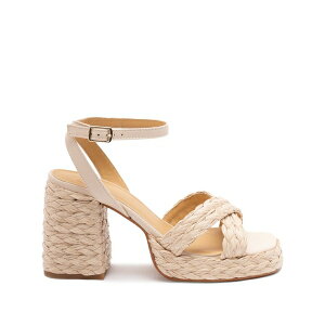 �J�X�^�j�G�[�� ���f�B�[�X �T���_�� �V���[�Y Raffia woven espadrilles Neutrals