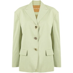 ���W�[�i�E�s���E ���f�B�[�X �W���P�b�g���u���]�� �A�E�^�[ Enzo single-breasted blazer Green