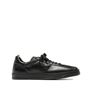 �I�t�B�`�[�l �N���G�C�e�B�u ���f�B�[�X �X�j�[�J�[ �V���[�Y Karma leather low-top sneakers Black