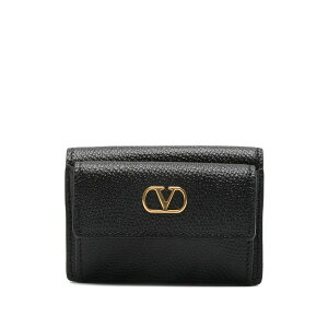 ���@�����e�B�m �K�����@�[�j ���f�B�[�X ���z �A�N�Z�T���[ Vlogo leather wallet Black
