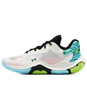 Under Armour A_[A[}[ Y Xj[J[ yUnder Armour Spawn 4 Printed 'White' 3025345-102z TCY US_8(26.0cm)