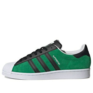 adidas AfB_X Y Xj[J[ yadidas Superstar 'Green Core Black' FW7844z TCY US_6(24.0cm)