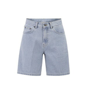 �J�[�n�[�g �����Y �J�W���A���p���c �{�g���X Nolan denim shorts Blue