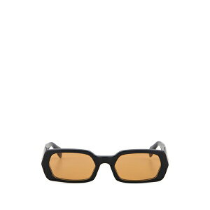 ���g���X�[�p�[�t���[�`���[ ���f�B�[�X �T���O���X���A�C�E�F�A �A�N�Z�T���[ L'altro geometric-frame sunglasses Black
