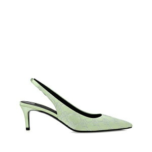 �t�B���b�v�v���C�� ���f�B�[�X �p���v�X �V���[�Y 55mm rhinestone-monogram slingback pumps Green