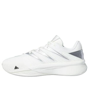 adidas �A�f�B�_�X �����Y �X�j�[�J�[ �yadidas Dame Certified 3 'White Silver Metallic' IH8468�z �T�C�Y US_8(26.0cm)