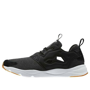 Reebok ���[�{�b�N �����Y �X�j�[�J�[ �yReebok Unisex Furylite Heather Sneakers Black CM9949�z �T�C�Y US_5(23.0cm)